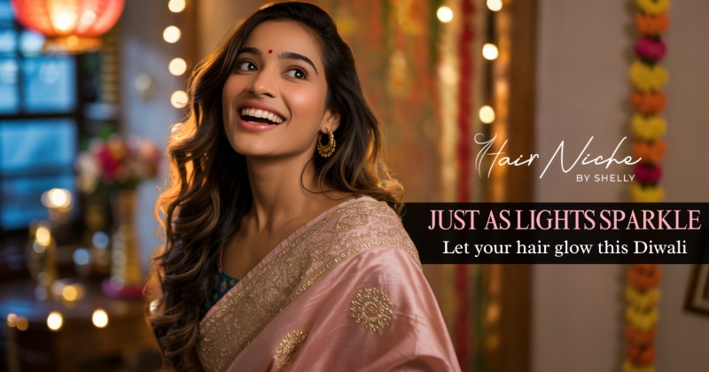 Just as Lights Sparkle, Let Your Hair Glow This Diwali