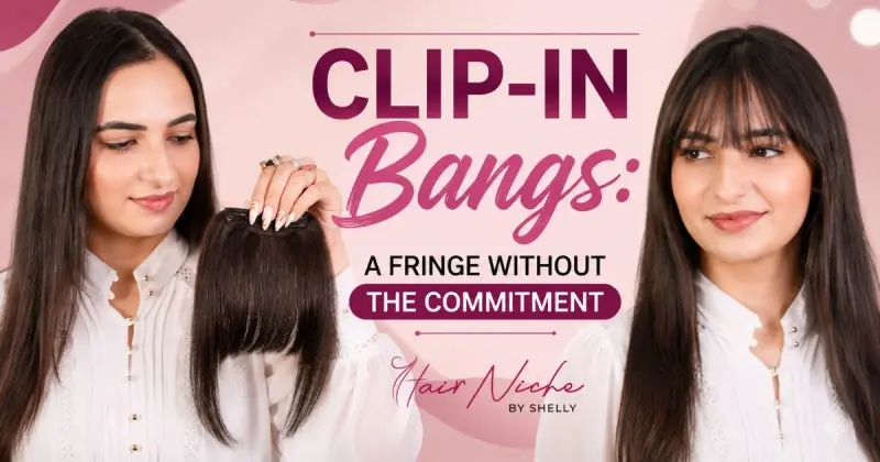 Clip-In Bangs: A Fringe Without the Commitment