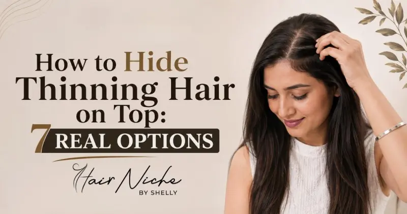 How to Hide Thinning Hair on Top of Your Head