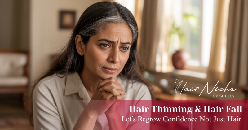 Hair Thinning & Hair Fall: Let’s Regrow Confidence, Not Just Hair