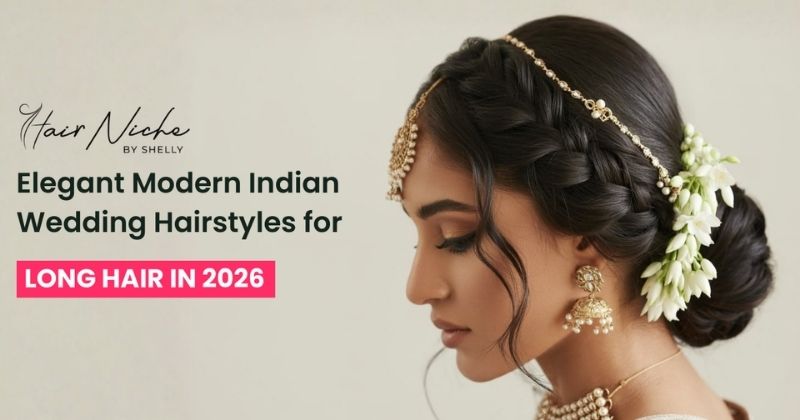 15 Elegant Modern Indian Wedding Hairstyles for Long Hair in 2026