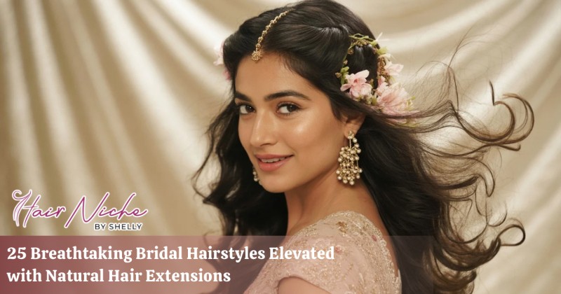 25 Breathtaking Bridal Hairstyles Elevated with Natural Hair Extensions