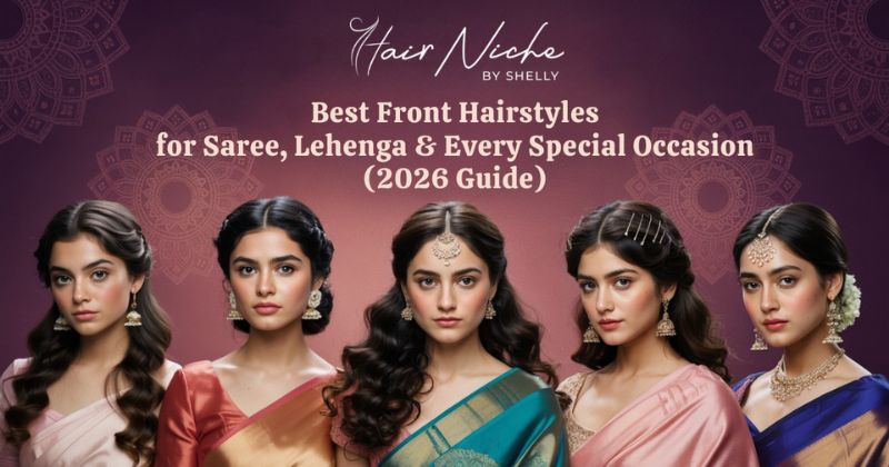 Best Front Hairstyles for Saree, Lehenga & Every Special Occasion (2026 Guide)