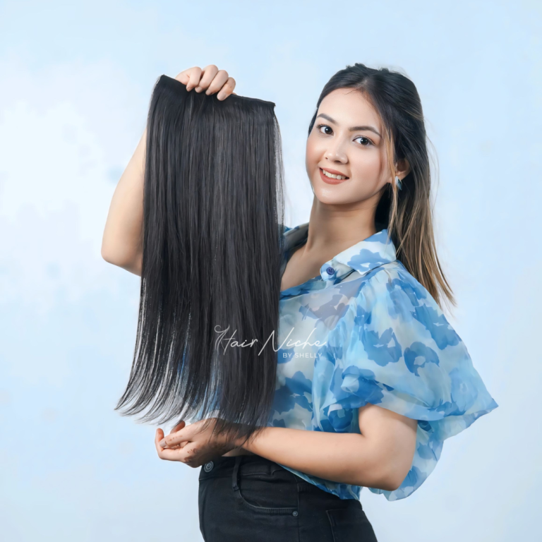 One Set Volumizer ( 4 Clips | Natural Black)