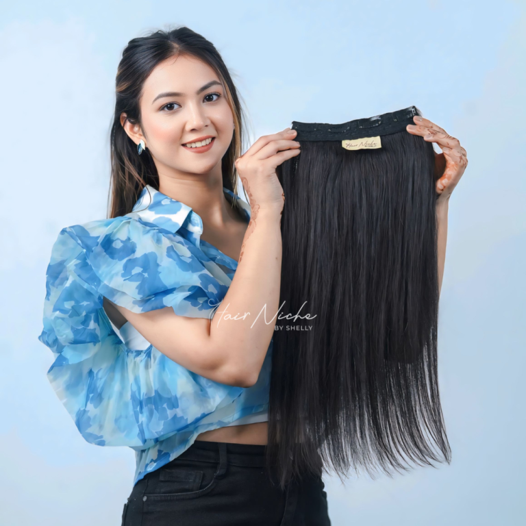 One Set Volumizer ( 4 Clips | Natural Black)